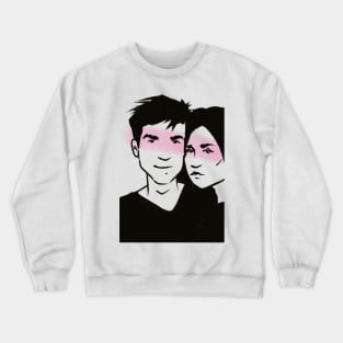 couple in love Crewneck Sweatshirt